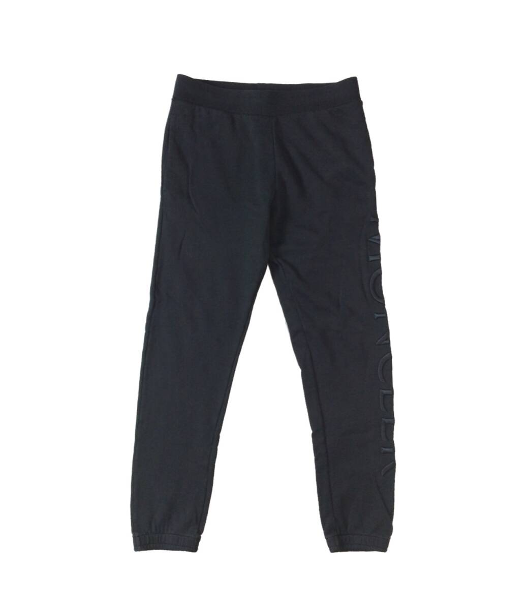 MONCLER モンクレール サイド刺繍ロゴ スウェットパンツ イージーパンツ 黒 ブラック パンツ トルコ製 メンズ M拍卖