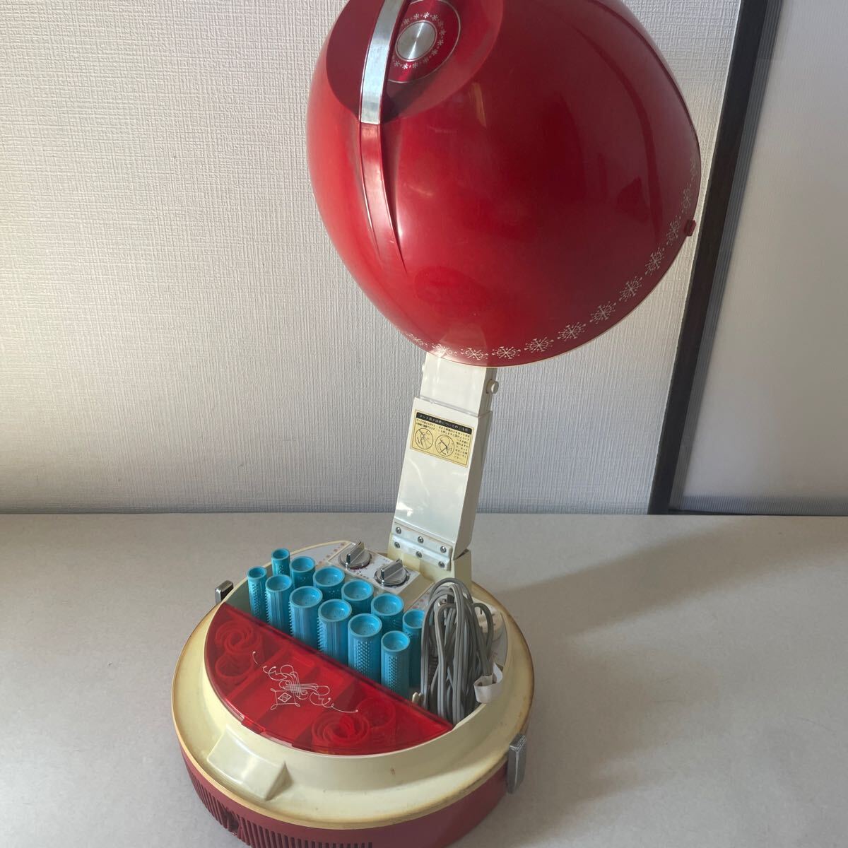 R0430 昭和レトロ 希少品 ナショナル ヘアセット ホットカーラー ヘアーカーラー MH-2100 通電確認済み拍卖