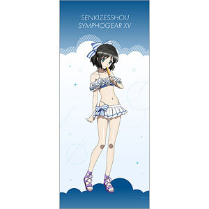 戦姫絶唱シンフォギア XV 描き下ろし特大タペストリー 小日向 未来(マリンセーラー水着) カーテン魂 未開封品 送料無料拍卖