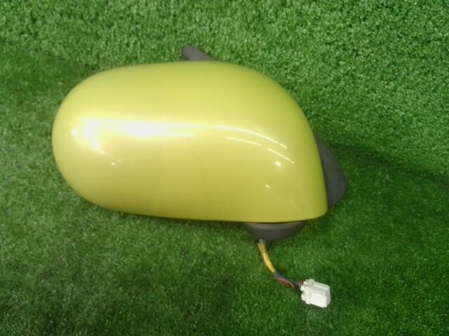 マーチ DBA-AK12 K12 右 ドア サイド ミラー 12S CR12DE E30 黄色 イエロー 96301-AZ174拍卖