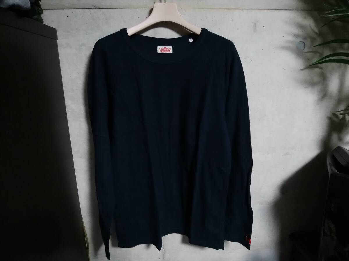 【H.R.MARKET ハリウッドランチマーケット】長袖Tシャツ5 日本製 ビッグサイズ ロングセラー「ストレッチフライスシリーズ」 人気アイテム拍卖