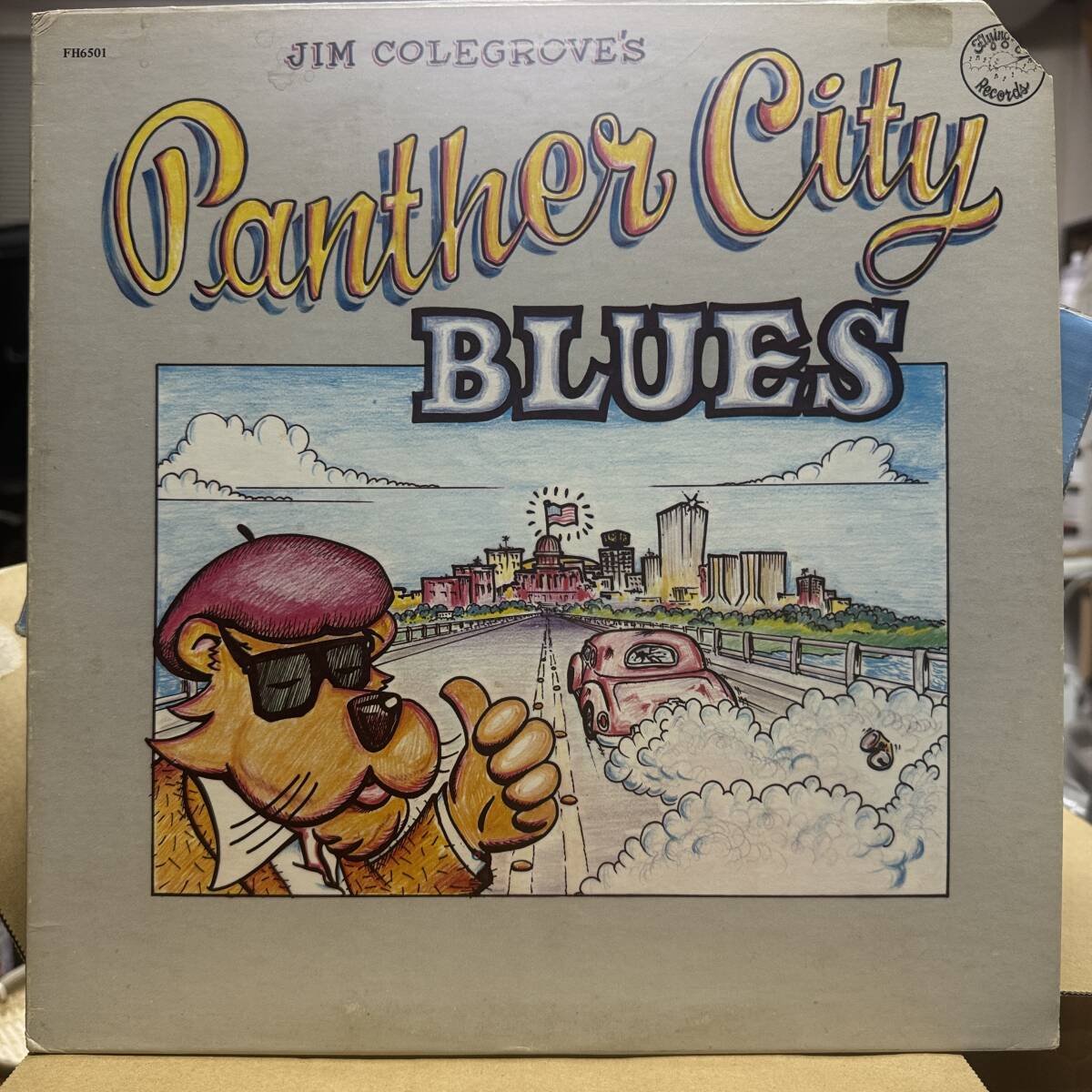 中古レコード 未CD化 JIM COLEGROVE'S Panther City Blues FLYING HIGH RECORDS FH6501 ジム コールグローヴ 元ハングリーチャック拍卖