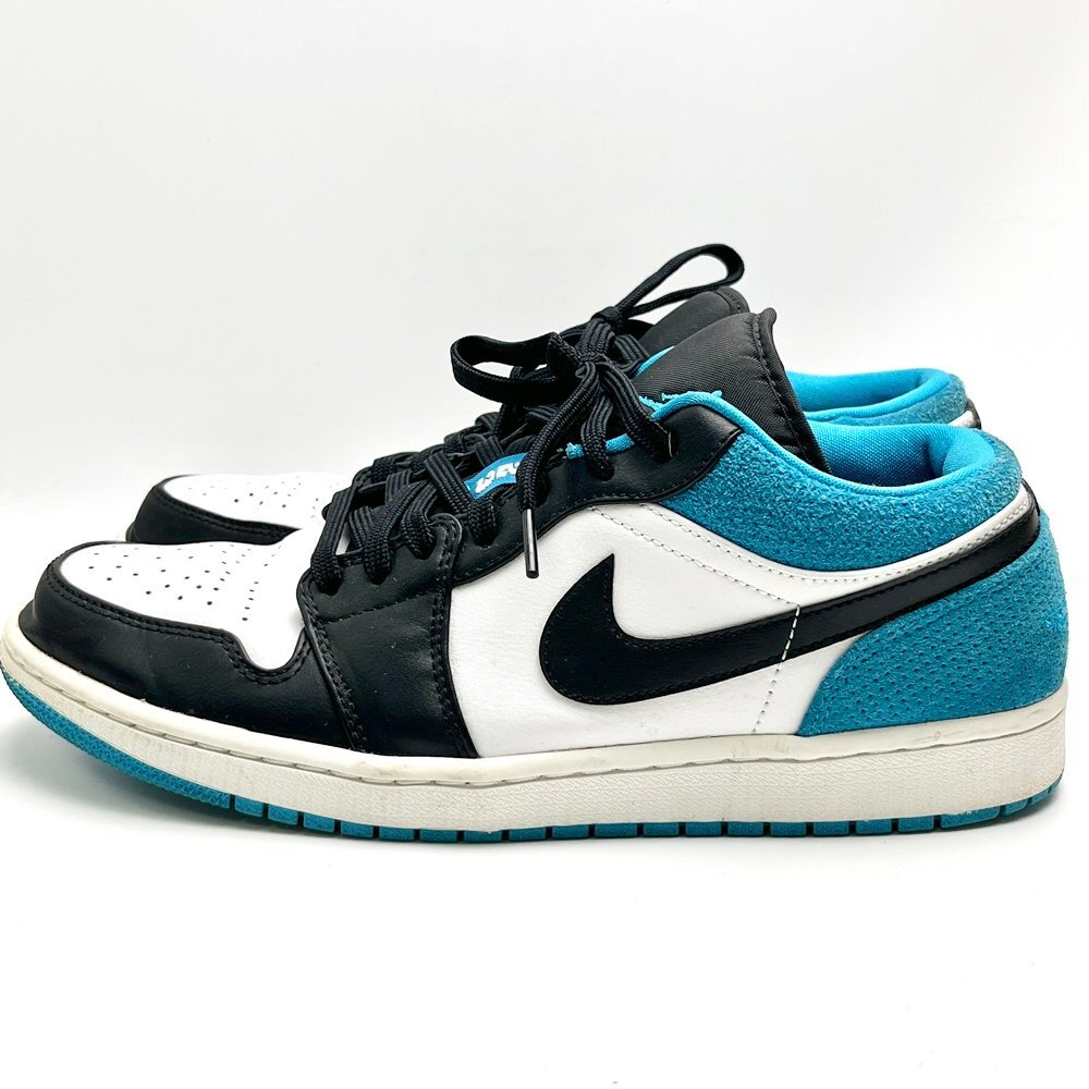 rm) NIKE ナイキ AIR JORDAN 1 LOW SE Laser Blue ローカット スニーカー CK3022-004 size28cm 中古拍卖