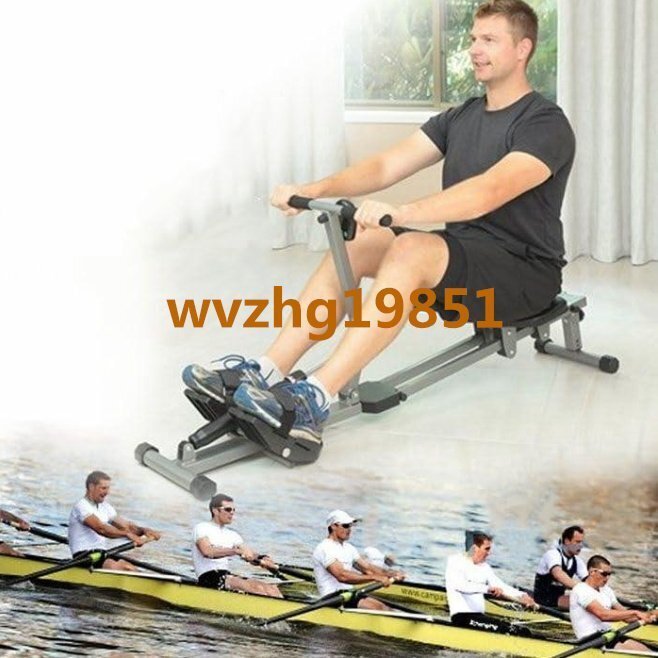 ローイングマシーン ボート漕ぎ運動器具 男性 女性 運動機械 運動マシン ダイエット 室内 筋トレ 減量筋肉トレーニング 水ローイング拍卖