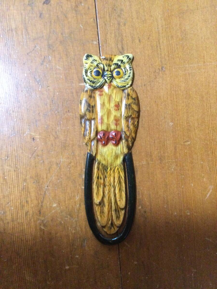 金属製 しおり ふくろう拍卖
