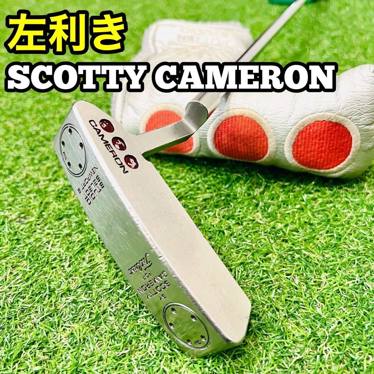 左利き スコッティ キャメロン ニューポート2 レフティ パター SCOTTY CAMERON NEWPORT 2 34インチ拍卖