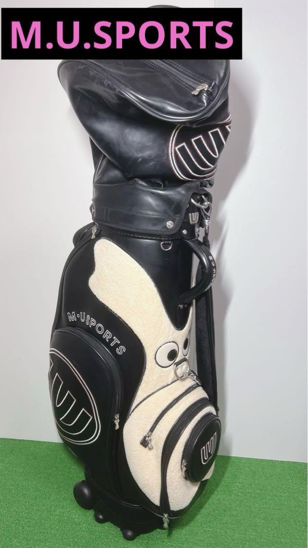 M.U.SPORTS キャディバッグ レディース ウエサコミエコ キャスター付き ウエサコミエコ 匿名配送 送料無料拍卖