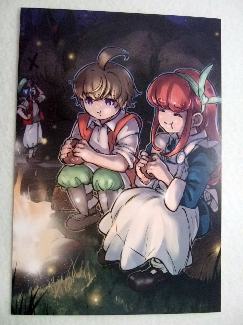 ワンダーグー 限定 身体は児童、中身はおっさんの成り上がり冒険記 2巻 ポストカード 250330 特典 WonderGOO 非売品 イラストカード 大内優拍卖