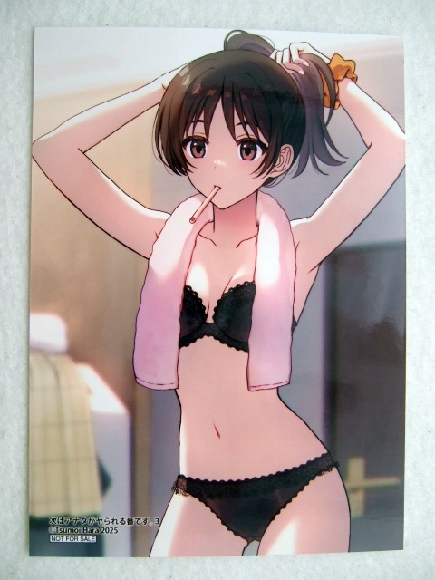 ゲーマーズ 限定 次はアナタがヤられる番です。 3巻 描き下ろし ブロマイド 250419 特典 gamers 非売品 ポストカード 原つもい拍卖