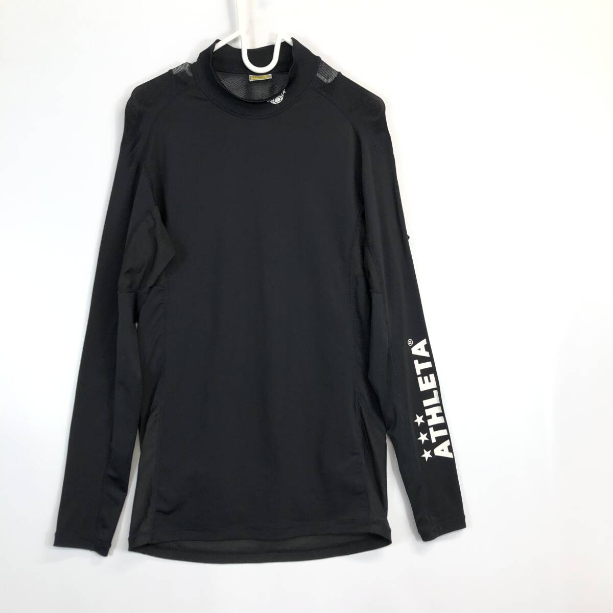 ATHLETA アスレタ 長袖インナーシャツ ブラック Oサイズ拍卖