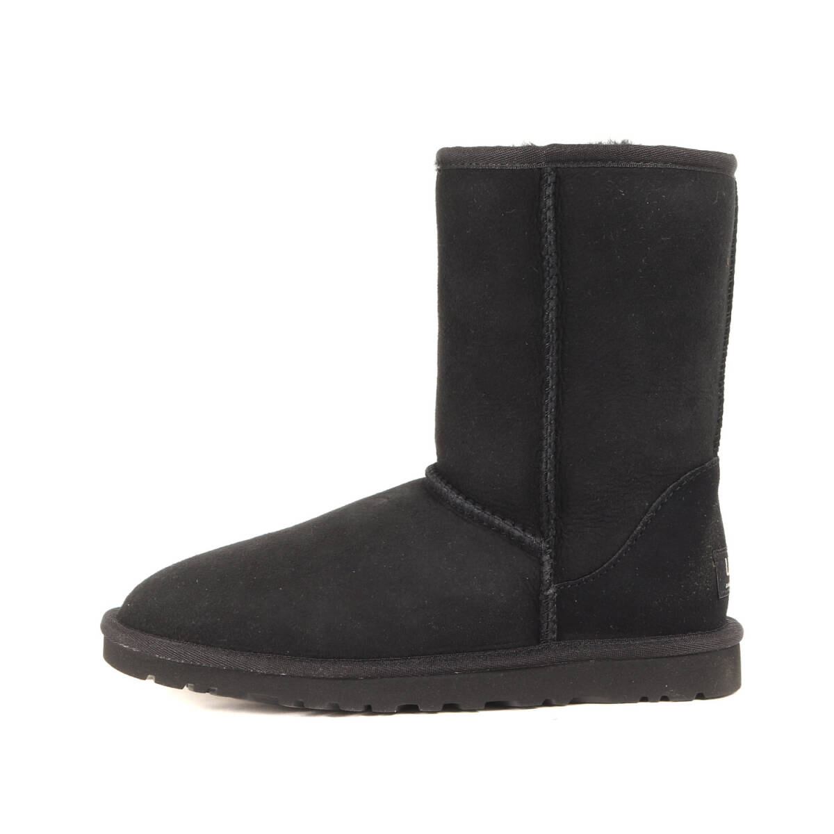 【新品】UGG アグ サイズ:WMNS US6(23cm) / クラシック ショート ムートンブーツ (W CLASSIC SHORT) / ブラック / シューズ拍卖