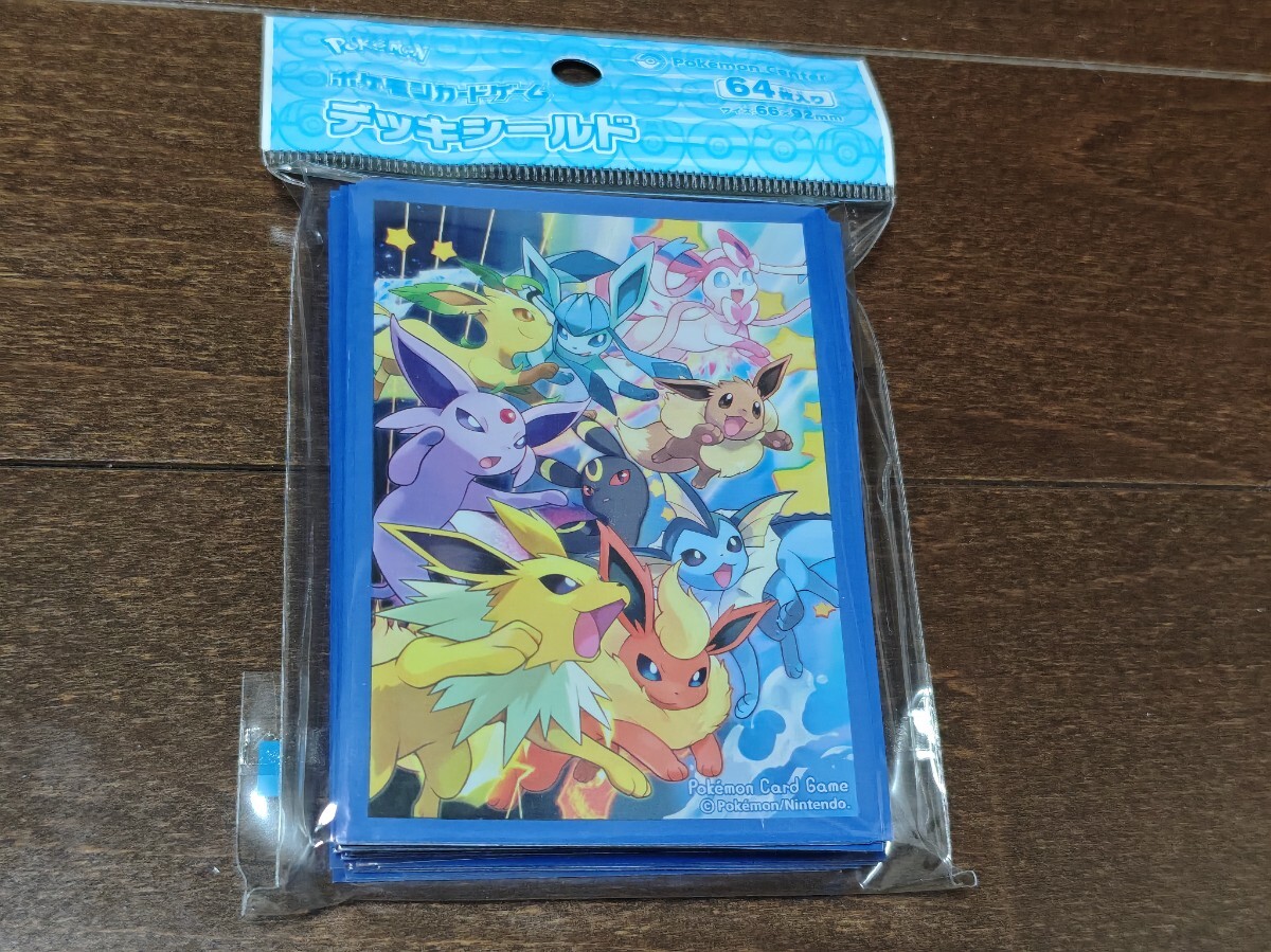 ポケモンカード★ダッシュ!イーブイズ★デッキシールド★新品未開封★64枚入り★スリーブ★エーフィ ブラッキー サンダース★送料無料拍卖