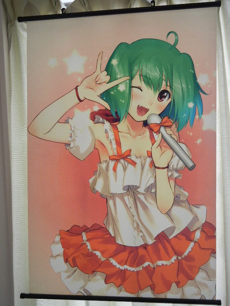 《非売品》マクロスF☆ランカ・リー☆タペストリー【新品未使用品】拍卖