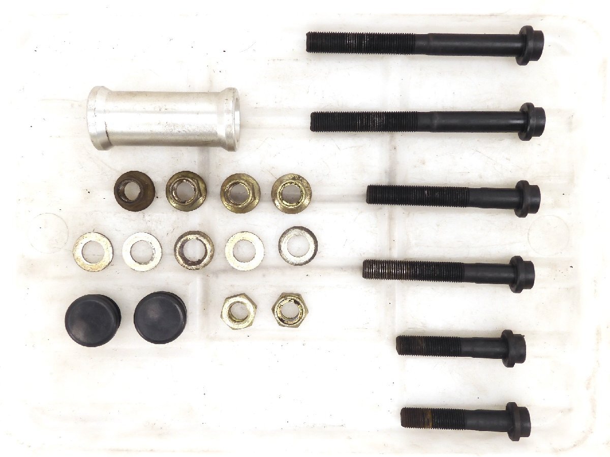 0【評価A】 トライアンフ サンダーバード 900 純正 エンジン フレーム マウント ハンガー ボルト ネジ ステー セット 走行距離14,463km拍卖