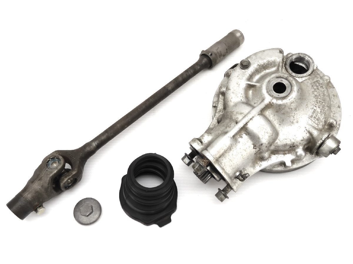 100【評価A】 CX400 EURO ユーロ NC08 当時物 実動 純正 ファイナル デフ ドライブ シャフト ギア 走行距離表示11,333km F-4009448拍卖