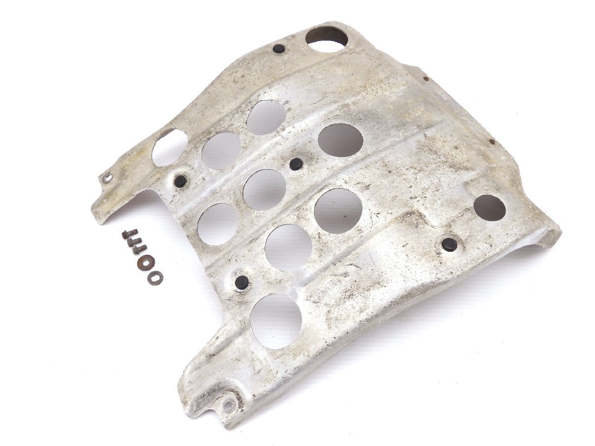 140【評価A】 XLV750R RD01 当時物 純正 エンジン フレーム マフラー アンダー ガード カバー拍卖