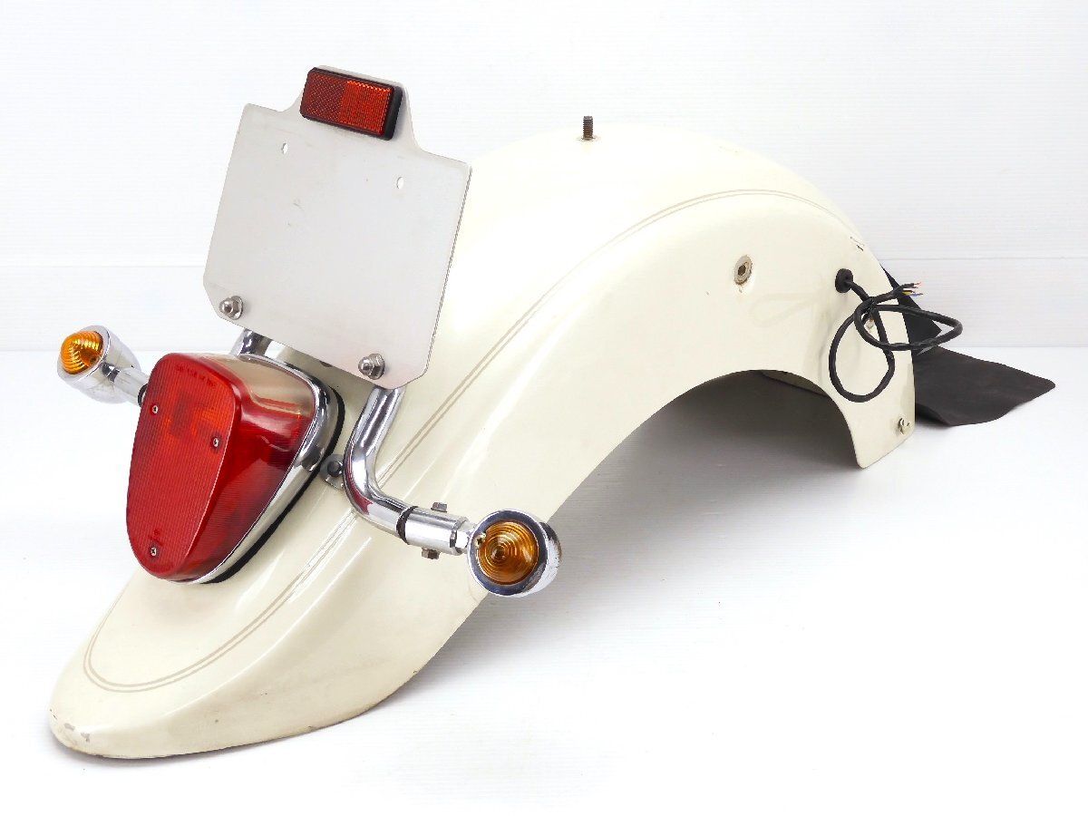 200【評価A】 YAMAHA ヤマハ 純正 ドラッグスター 400 VH01J リア フェンダー ASSY テールランプ ウインカー ナンバー ステー クラシック拍卖