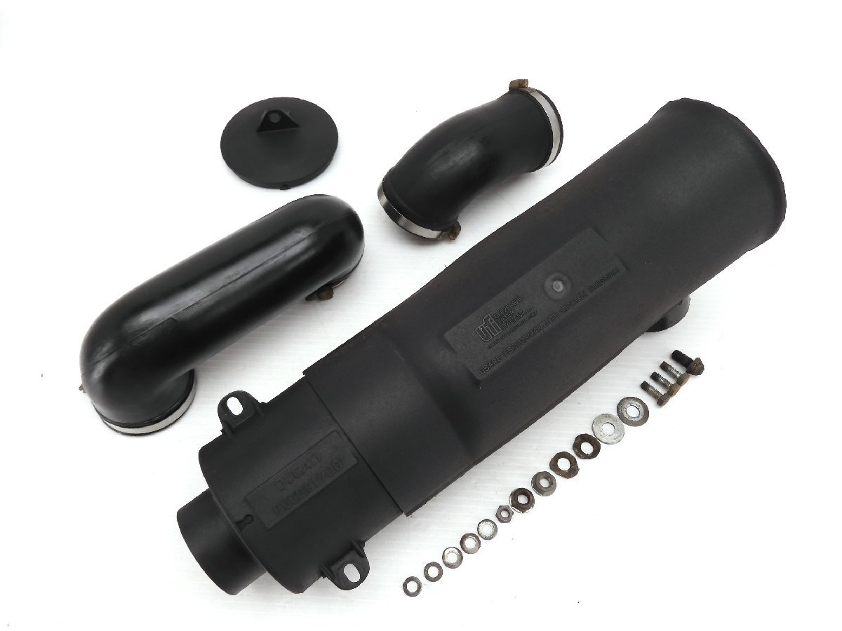 100【評価A】 ドゥカティ 500SL パンタ Pantah 当時物 純正 エアクリーナー ダクト フィルター 付 066091700 走行表示15,700km DUCATI拍卖