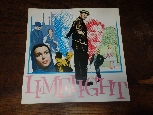 映画プレスシート「d244 ライムライト(大判)」チャールズ・チャップリン拍卖