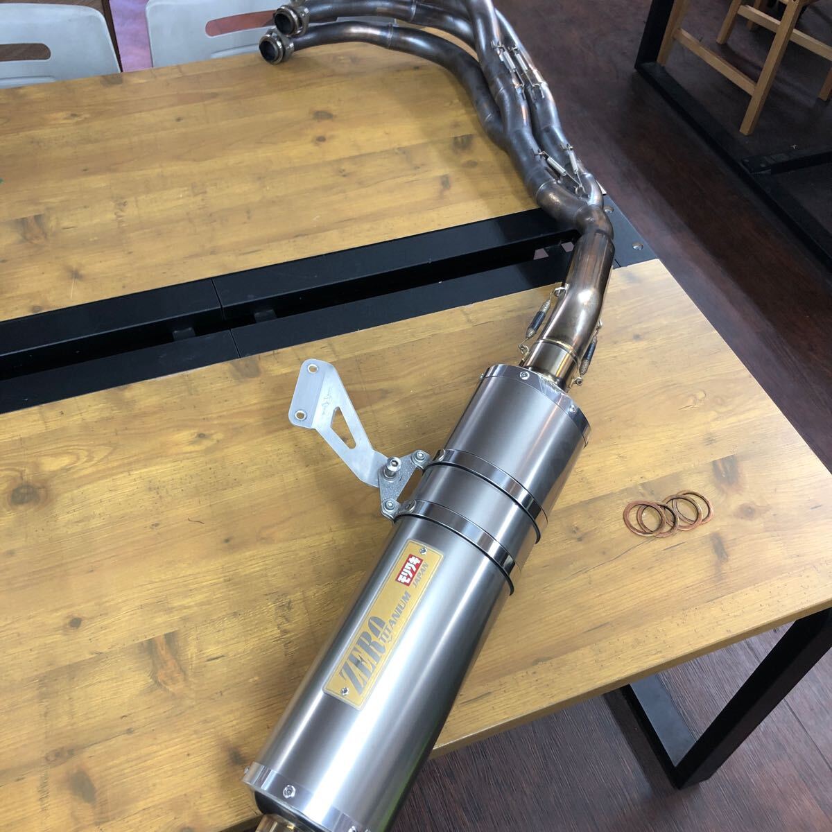 :ZX6RR JKAZX600KKA000〜 外し モリワキフルエキマフラー拍卖