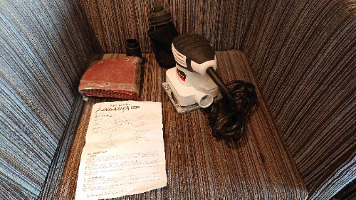 数回使用のみ Kingnova サンダー 240W 紙ヤスリ20枚セット 拍卖