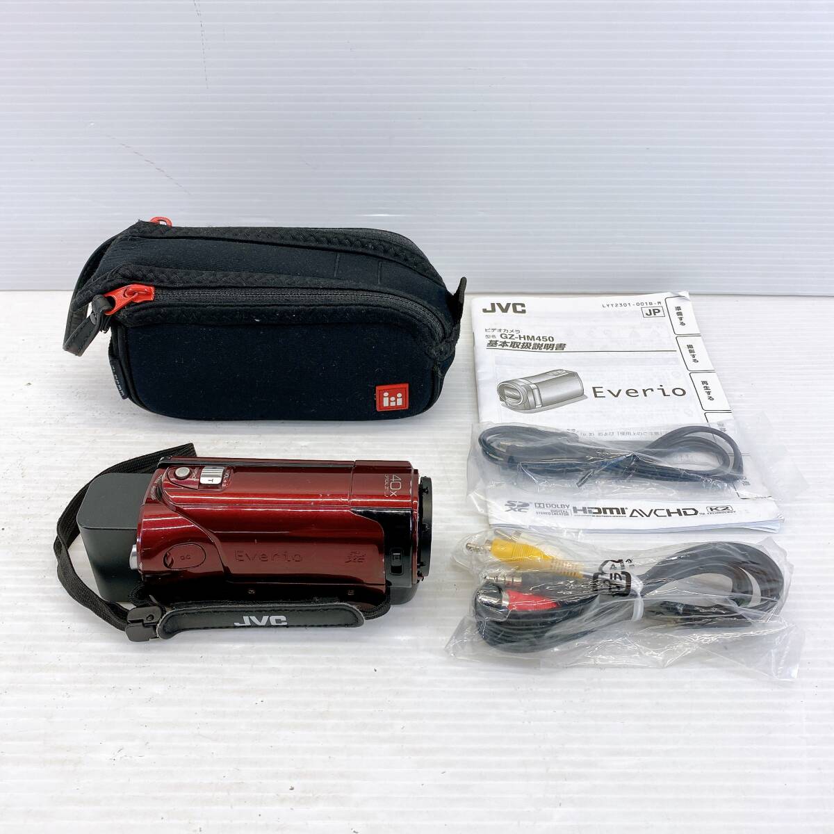 ◆JVC Everio ビデオカメラ GZ-HM450 現状・破損あり ◆拍卖