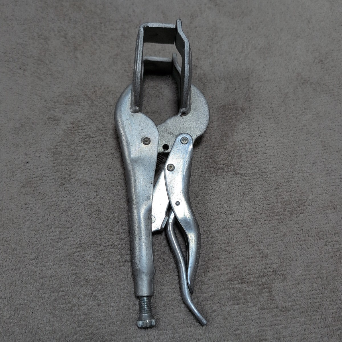 ジャンク品/長期保管品/中古/KAKUTAHANDVISE/カクタ/ハンドバイス/NO.12/プライヤー型/質量240g/スチール/W70/はさみしろ0~30mm拍卖