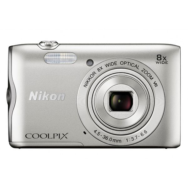 中古 1年保証 美品 Nikon COOLPIX A300 シルバー拍卖