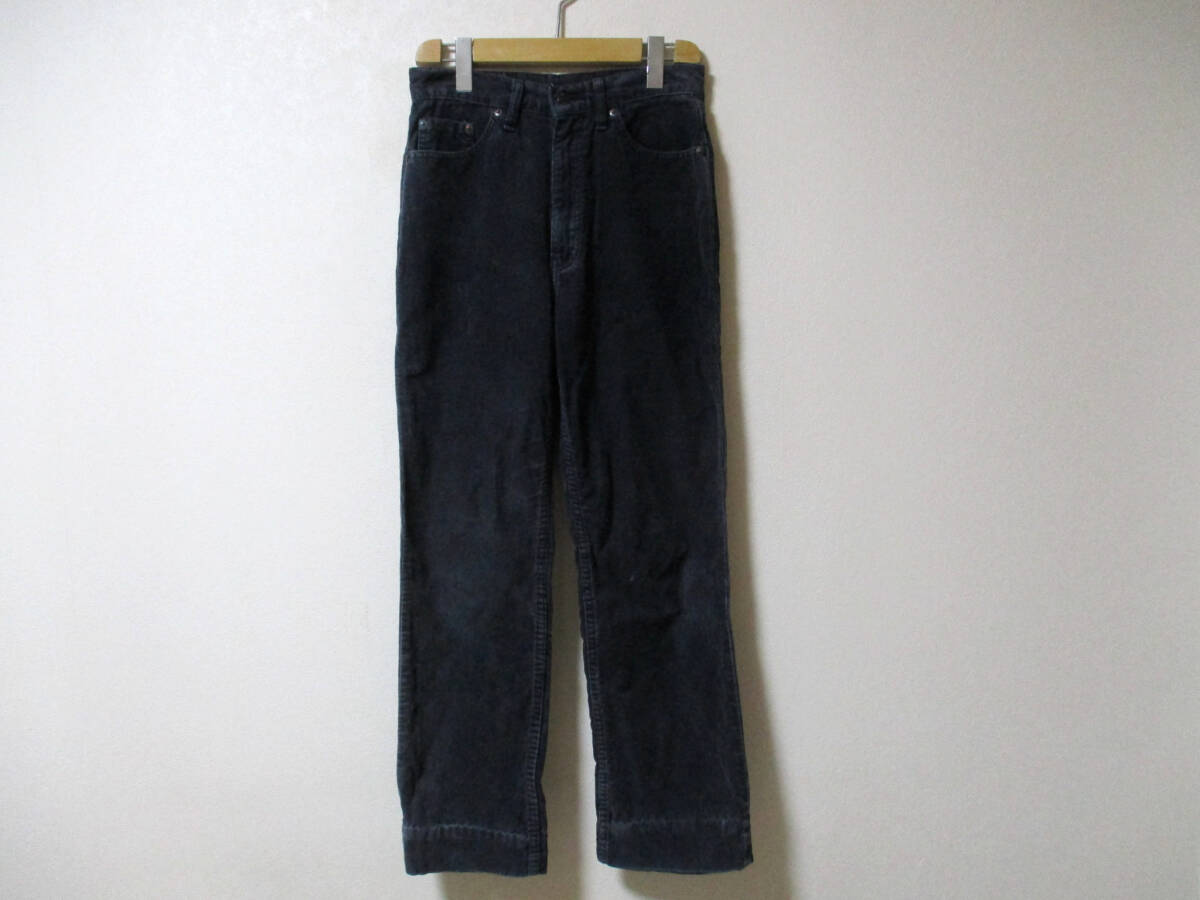 LEVI'S リーバイス コーデュロイ パンツ W515-15  日本製  96年製  ネイビー  W31  (3E ケ↑ ハ中拍卖