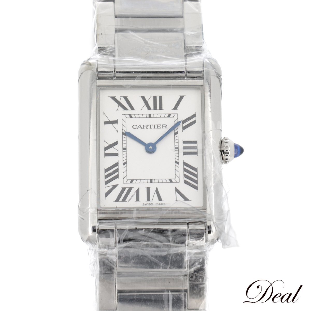 未使用 保管品 Cartier カルティエ タンクマスト LM WSTA0052 メンズ 腕時計拍卖