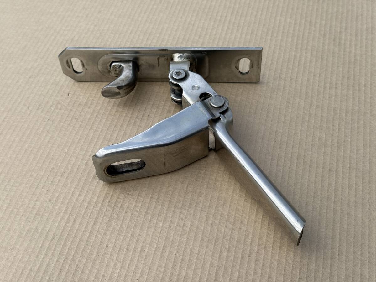 エビカン★平ボディー用★ステンレス製★1点★バネカン★エビ金ハンドル★デコトラ★平87C拍卖