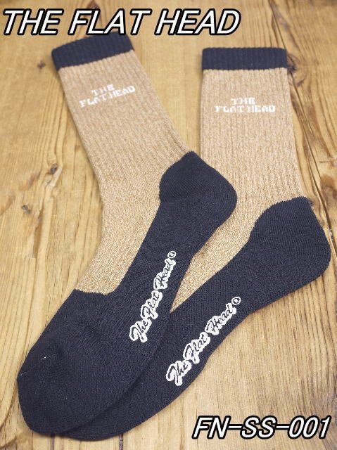 新品 フラットヘッド ブーツソックス マスタード FN-SS-001 theflathead拍卖