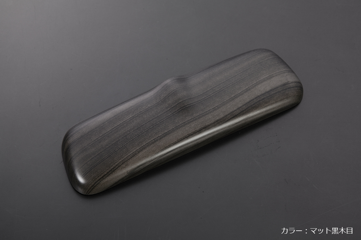 HA37S HA97S アルト ルームミラーカバー マット黒木目 インテリア バックミラー ウッド調拍卖