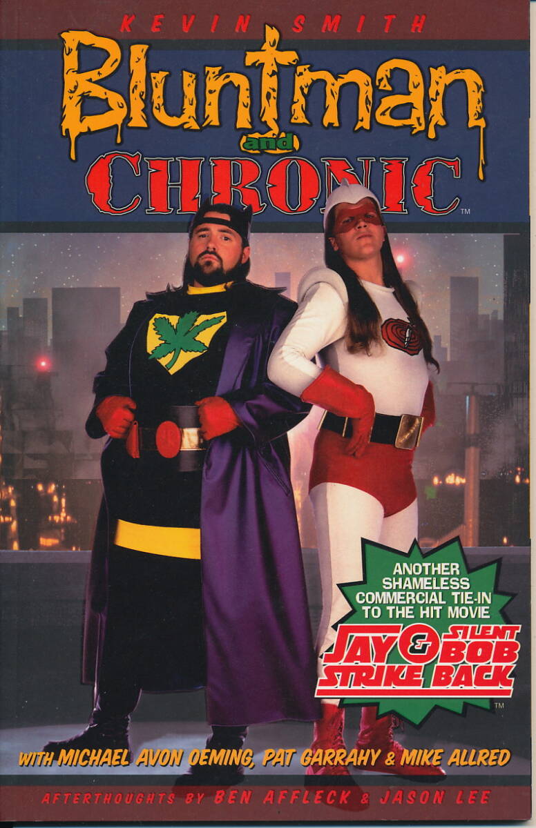 ケヴィン・スミス Kevin Smith スクリプト 『Bluntman and Chronic(ブラントマン&クロニック)』ジェイ&サイレント・ボブ 帝国への逆襲拍卖