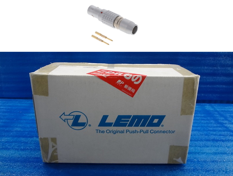 Kのか1724 LEMO■丸型コネクタアセンブリ■FGG.OB.302.CYCD56 FGG.OB.560.22K■2極丸型 コネクタ プラグ 雄ピン 圧着 パーツ 部品 19ピース拍卖