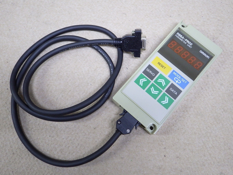 Kのま1228 OMRON/オムロン パラメータユニット R88A-PR02U FA機器 制御機器 PARAMETER Unit拍卖