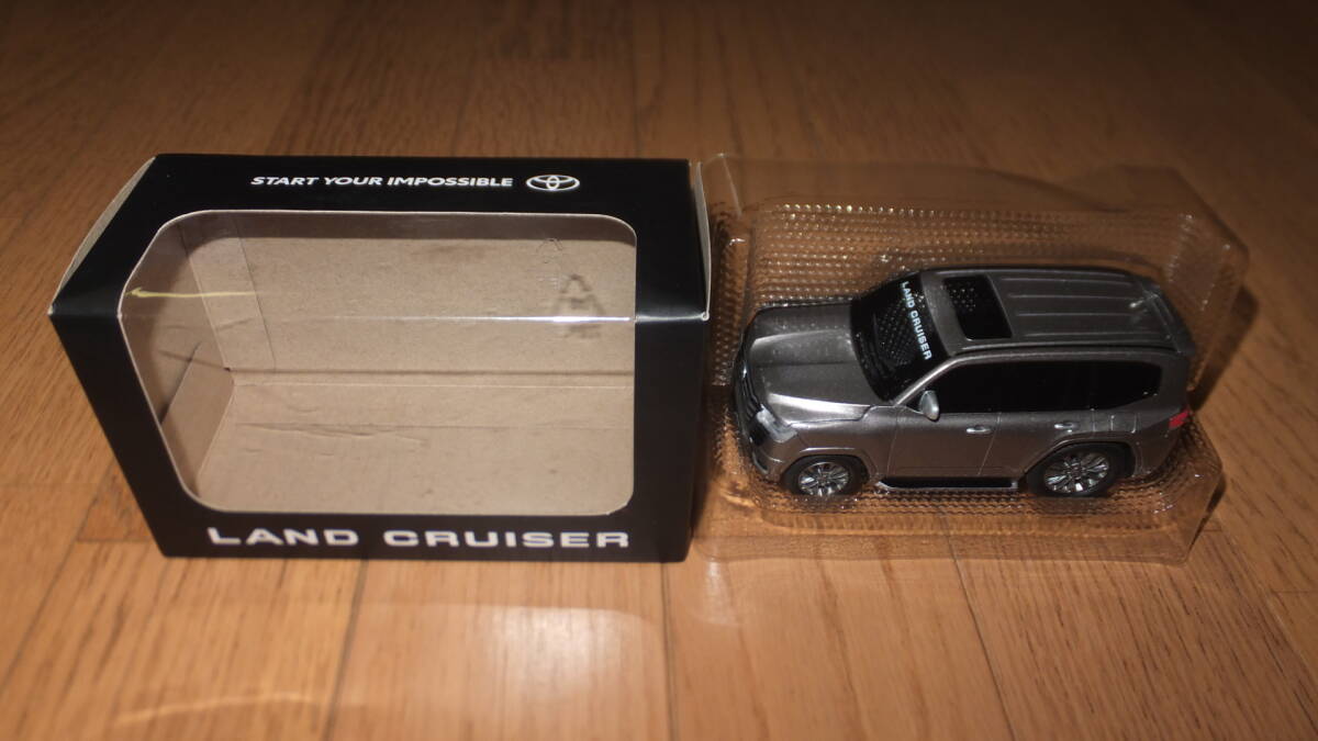 トヨタ ランドクルーザー シルバー プルバックカー TOYOTA LAND CRUSER ミニカー ランクル 250 300 350 アバンギャルドブロンズメタリック拍卖