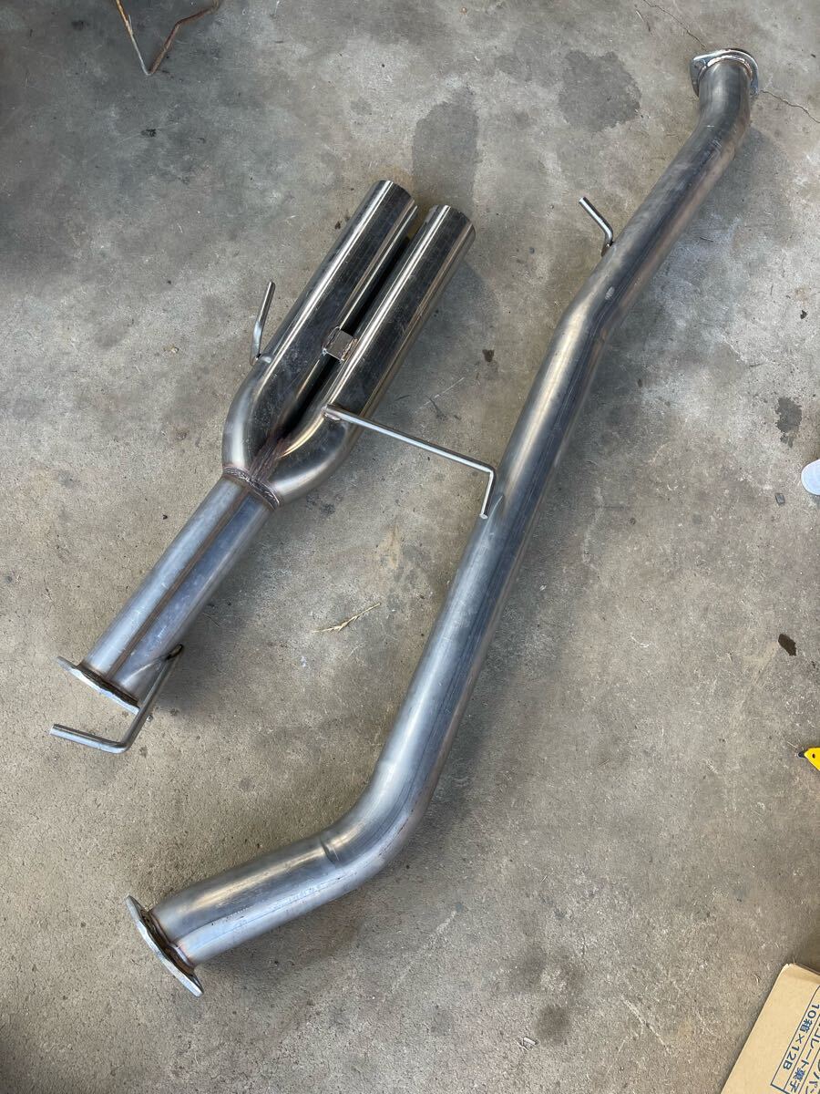 1247 シルビア サムライ S13 S14 180SX デュアルマフラー サムライパワー 社外マフラー拍卖
