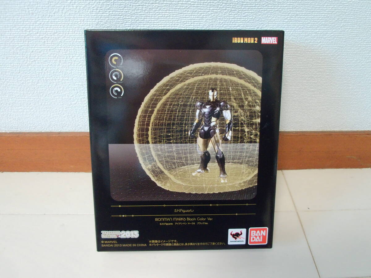 【未開封】プレバン限定 S.H.Figuarts アイアンマン マーク6 ブラックVer. IRON MAN MARK Ⅵ BLACK Ver. MARVEL拍卖