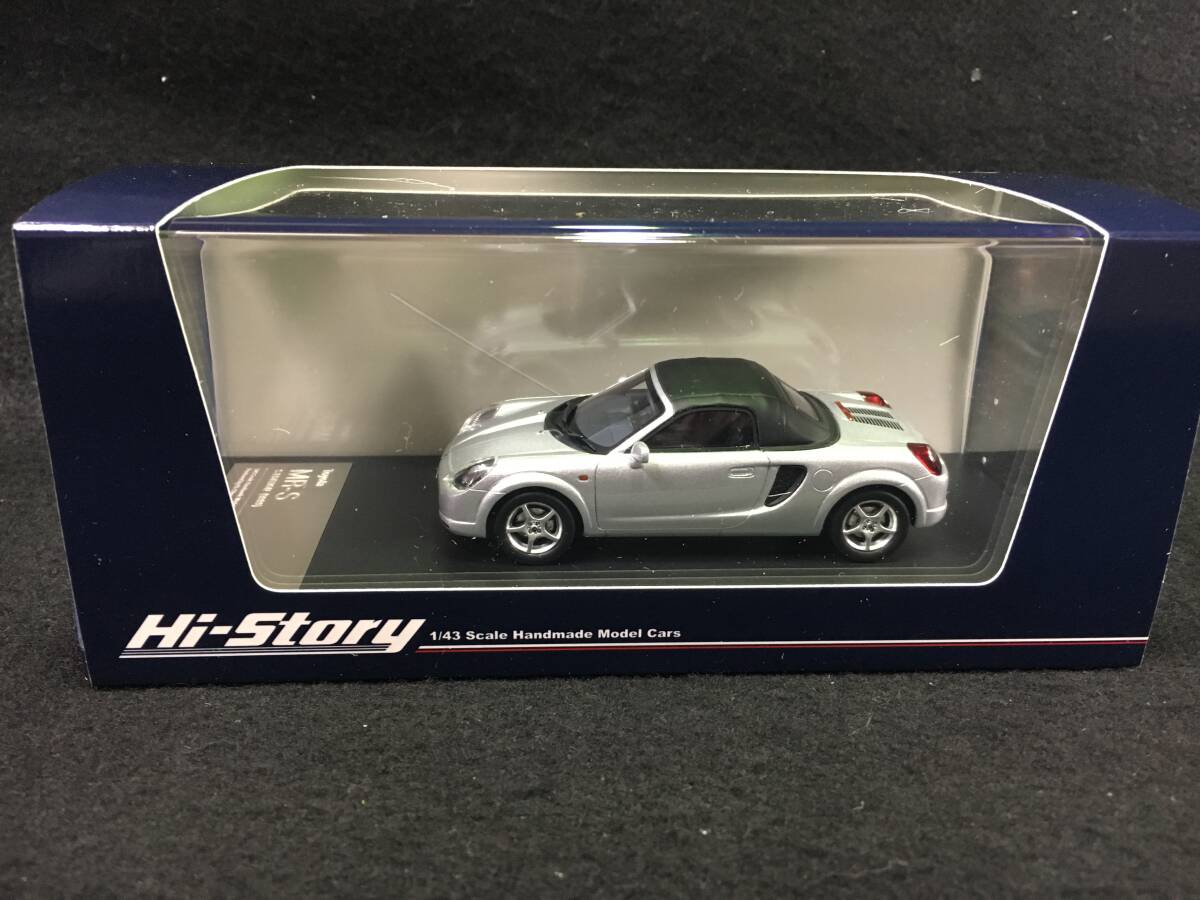 ●値下げ●新品未開封●ハイストーリー 1/43 トヨタ MR-S Sエディション (1999) シルバーメタリック HS478SL拍卖