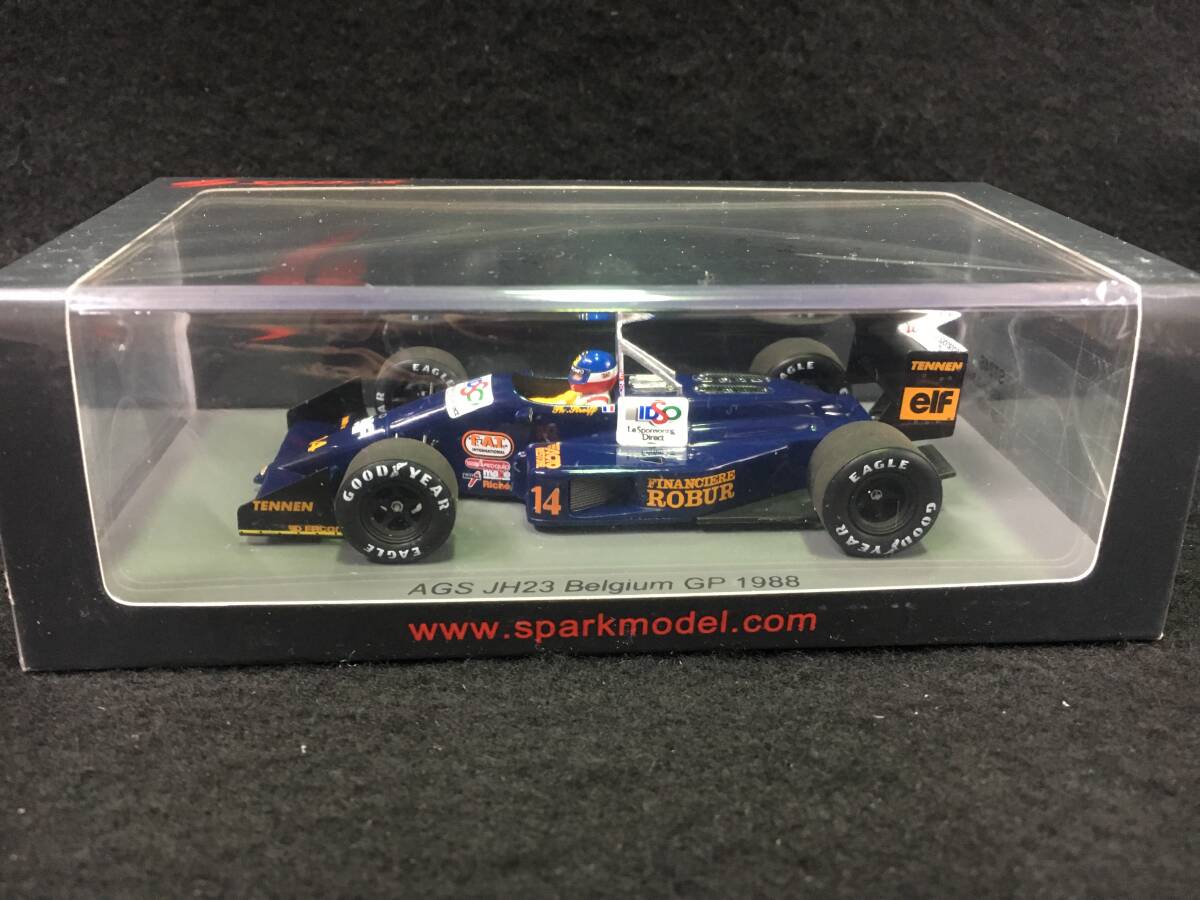 ●新品未開封●スパーク 1/43 AGS JH23 1988 F1 ベルギーGP #14 P.ストレイフ S7246拍卖