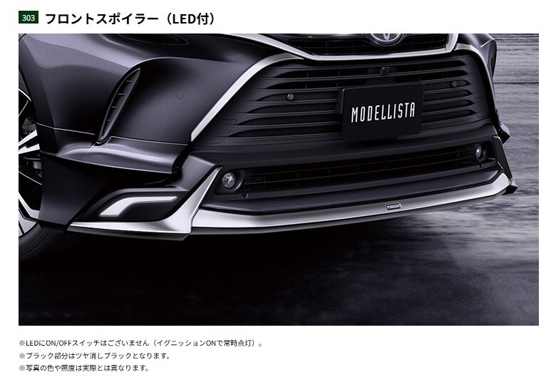 モデリスタ モデリスタ ハリアー 80系 エアロキット GRAN BLAZE STYLE 未塗装品 / 6BA-MXUA80拍卖