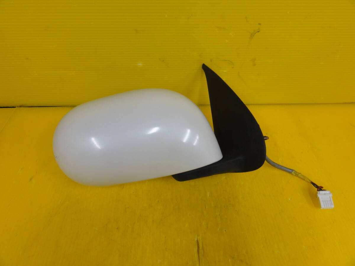 ☆ニッサン AK12 マーチ 右 ドアミラー サイドミラー カラーQX1 5ピン 純正 動作OK☆F29825 m拍卖