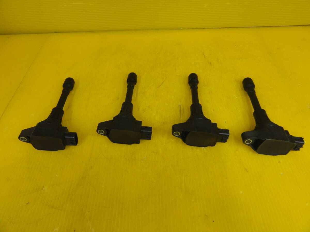 ☆平成18年車 ニッサン YK12 マーチ イグニッションコイル ダイレクトコイル 22448 ED000 純正 動作OK☆F29949 m拍卖