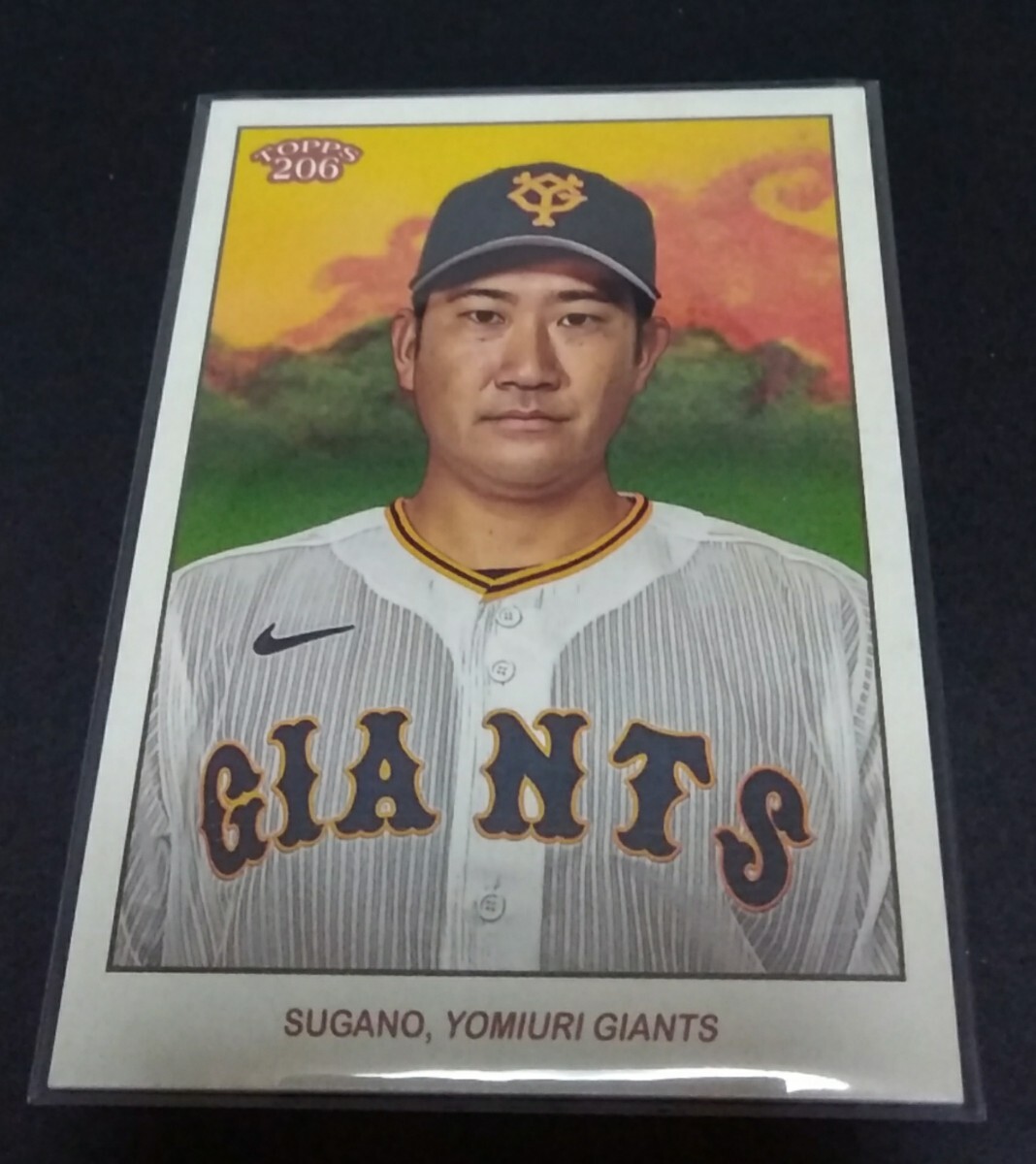 2023年topps 206 菅野智之(巨人)No,195。TOMOYUKI SUGANO拍卖