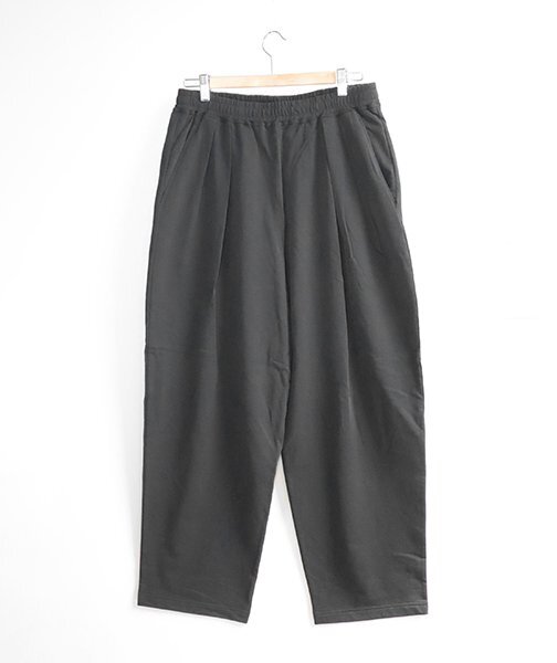 未使用* Graphpaper ◆24AW Cotton Light Terry Pants スウェットパンツ 黒 サイズ1 ハイゲージ ミニ裏毛 グラフペーパー ◆293/XE4拍卖