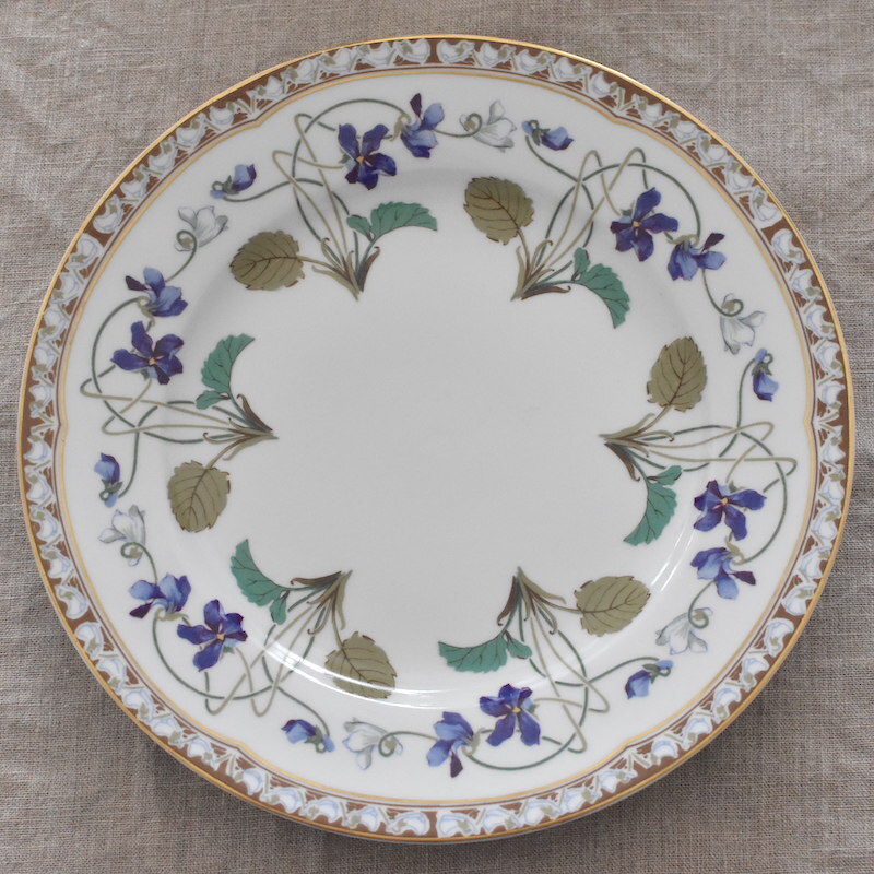 アビランド アンペラトリス・ユジェニー 25cm 皿拍卖