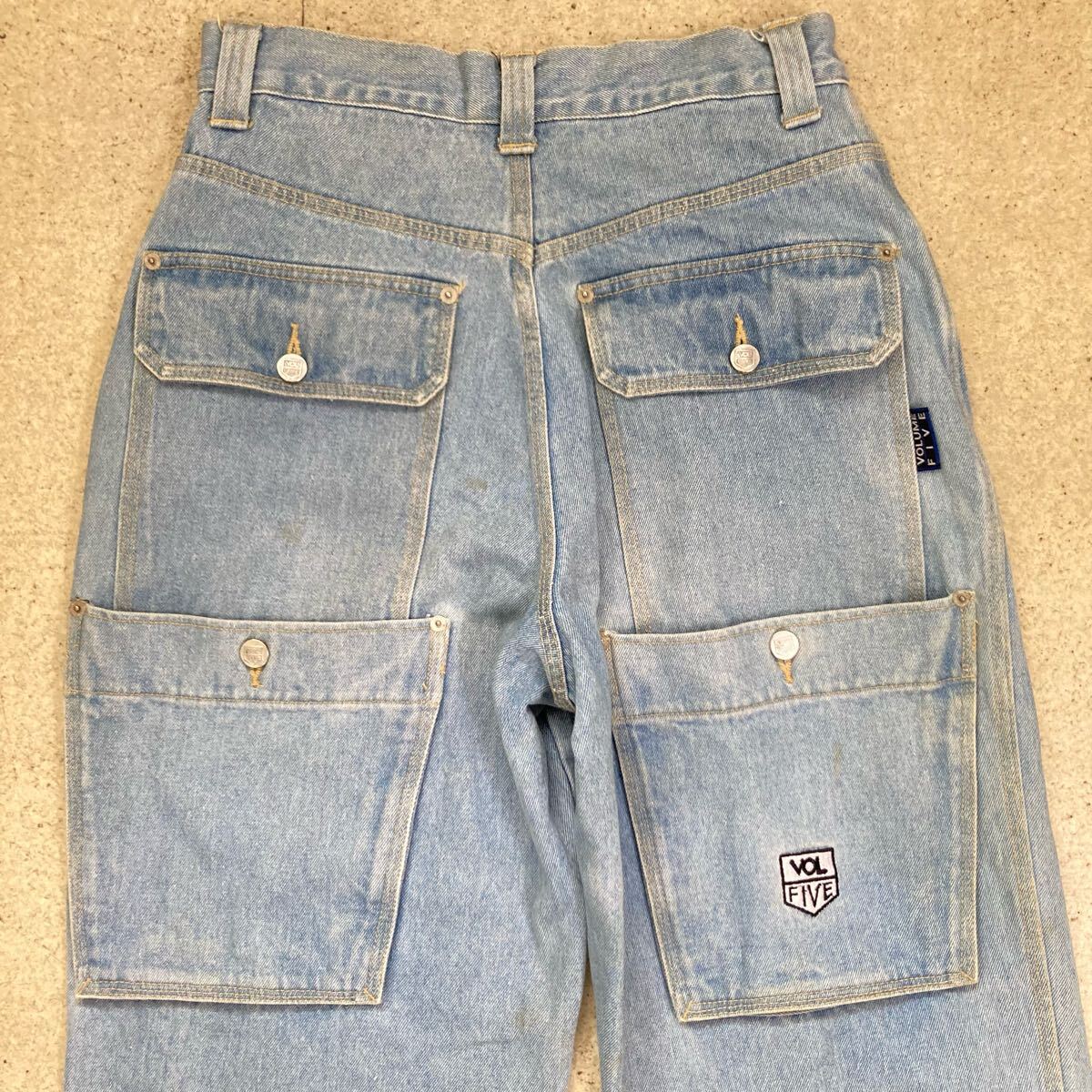 90s VOLUME FIVE GEAR ワイドデニム バギーパンツ y2k ジーンズ ペインターパンツ 検索 カーハート Carhartt フブ拍卖