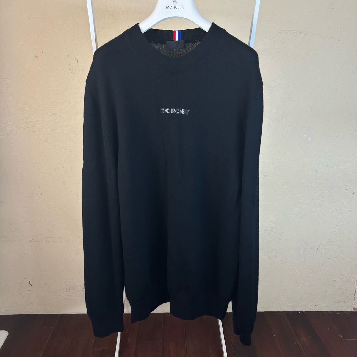 【レア最安値】MONCLERモンクレールニットセーター黒L拍卖