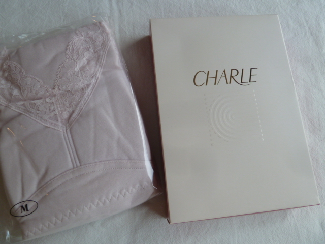 ◇シャルレ★CHARLE★長袖カップ付インナー★ ニューインナー★ M ★IA161 ★ピンク拍卖